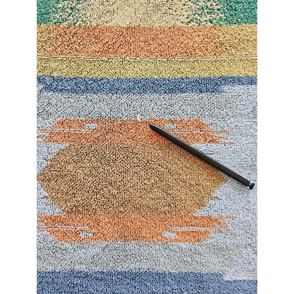 Vintage Royal Terry Beach Towel Southwestern Geometric Desert Pastels Pool Swim - Picture 14 of 16